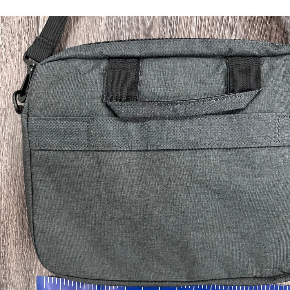 Lenovo Laptop Bag Messenger Shoulder Bag Briefcase Work Travel‎ Gray 15 inch
